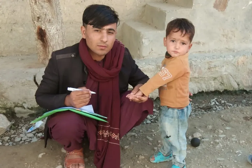 Steadfast Steps Against Polio in Kaga Village