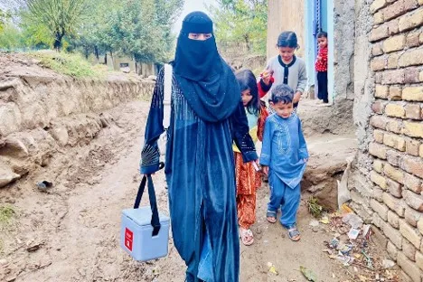 Lina Hamdard: A Hero in the Fight Against Polio in Takhar
